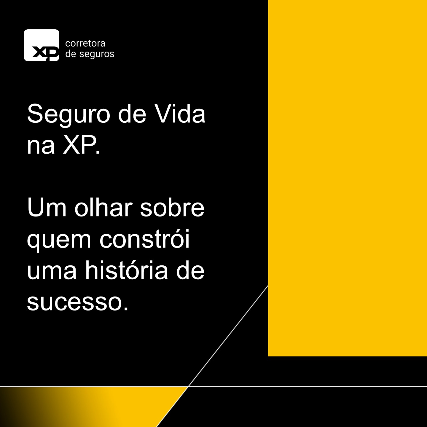 Seguro de Vida na XP Um olhar sobre quem constrói uma história de