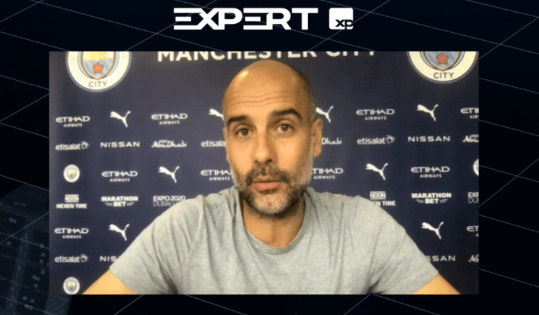 Pep Guardiola na Expert XP