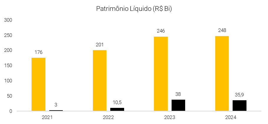 Patrimônio líquido de FIIs